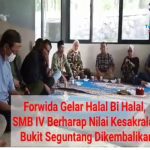 Forwida Gelar Halal Bi Halal, SMB IV Berharap Nilai Kesakralan Bukit Seguntang Dikembalikan