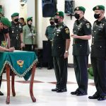 PANGDAM II/SRIWIJAYA PIMPIN SERTIJAB 2 PEJABAT KODAM II/SWJ