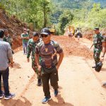 Danrem 041/Gamas Brigjen TNI Dr A Budi Handoyo Meninjau Karya Bakti Hari ke 60