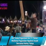 HUT Kota Pagaralam ke-21,Tahun  Walikota Pagaralam Ngobrol Asyik  Bersama Helmy Yahya