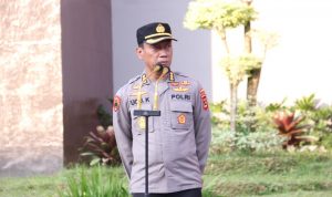 Karo Sdm Polda Sumsel, Pimpin Apel Pagi