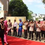 Kapolda Sumsel Pimpin Upacara Wisuda Purnabakti Anggota Polri dan PNS Polri Polda Sumsel