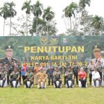 Pangdam II Sriwijaya Mayjen TNI Agus Suhardi, Resmi Tutup Kegiatan Karya Bakti Korem 041/Gamas