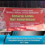 Polsek Gandus Bersama Warga Perum Patra Sriwijaya Mengadakan Semarak Lomba Hari Kemerdekaan  Ke 77 Tahun