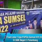 Final Cabor Tinju POPDA Sumsel XVI 2022 Di SMK Negeri 5 Palembang