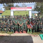 PANGDAM II/SRIWIJAYA KUNJUNGI SATGAS PAMTAS RI-PNG YONIF RAIDER 142/KJ DI PAPUA