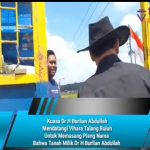 Kuasa Dr H Burlian Abdullah Mendatangi Vihara Talang Buluh Untuk Memasang Plang Nama  Bahwa Tanah Milik Dr H Burlian Abdullah