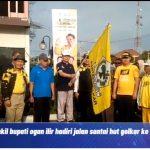 Wakil Bupati Ogan Ilir H Ardani Hadiri Jalan Santai HUT Golkar Ke 58 Tahun