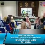 Kepala Dinas Kesehatan Kota Lubuklinggau Memimpin Rapat Koordinasi Bersama 56 Pengusaha Apoteker Dan 4 Toko Obat
