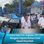 15 Alumni Seba Polri  Angkatan 1991/1992 Menggelar Kegiatan Bantuan Sosial Kepada Masyarakat