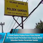 Polsek Gandus Ungkap Kasus Peluru Nyasar Di Talang Kepuh Perumahan Griya Tanjung Wahid Kelurahan Gandus Kecamatan Gandus