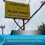 Polsek Gandus Ungkap Kasus Penggelapan Dengan Modus Pura-pura Pinjam Motor
