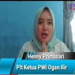Henny primasari,SE.MM Plt ketua PWI ogan ilir mengucapkan hut Ogan ilir ke 19