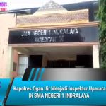 Kapolres Ogan Ilir Menjadi Inspektur Upacara Di SMA Negeri 1 Indralaya