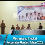 Musrenbang Tingkat Kecamatan Gandus Tahun 2023