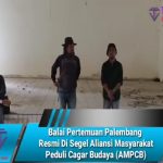 Balai Pertemuan Palembang Resmi Di Segel Aliansi Masyarakat Peduli Cagar Budaya (AMPCB)