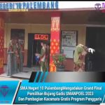 SMA Negeri 10 Palembang Mengadakan Grand Final Pemilihan Bujang Gadis SMANPOEL 2023 Dan Pembagian Kacamata Gratis Program Penggaris Bagi Peserta Didik SMA Negeri 10 Palembang
