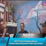 MPC PP kota Palembang Dukung Gerakan Aliansi Masyarakat Peduli Cagar Budaya