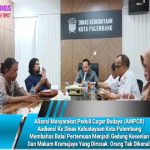 Aliansi Masyarakat Peduli Cagar Budaya (AMPCB) Audiensi Ke Dinas Kebudayaan Kota Palembang Membahas Balai Pertemuan Menjadi Gedung Kesenian Dan Makam Kramajaya Yang Dirusak