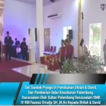 Tari Sondok Piyogo Di Pernikahan Dhilah & David, Dan Pemberian Gelar Kesultanan Palembang  Darussalam Oleh Sultan Palembang Darussalam SMB IV RM Fauwaz Diradja SH.,M.Kn Kepada Dhilah & David