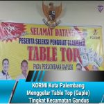 KORMI Kota Palembang Menggelar Table Top (Gaple) Tingkat Kecamatan Gandus