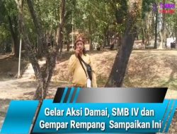 Gelar Aksi Damai, SMB IV dan Gempar Rempang  Sampaikan Ini