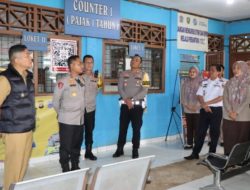 Kapolres Pagar Alam Sidak Sat Lantas Polres Pagar Alam