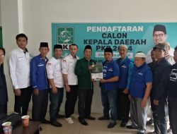 PKB Kota Palembang Menerima Kedatangan Demokrat Untuk Pengambilan Formulir Pendaftaran Balon Walikota