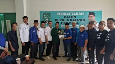 PKB Kota Palembang Menerima Kedatangan Demokrat Untuk Pengambilan Formulir Pendaftaran Balon Walikota
