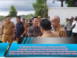 Drs H Ratu Dewa M.SibKunjungan Ke yayasan Kelenteng Sheng Kang Bio Dalam Rangka Penyerahan Bantuan Sembako Kepada Masyarakat  Sekitar dan Kemiskinan Ekstrem Sebagai upaya pengendalian inflasi