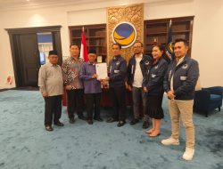 DPP Partai Nasdem Resmi Rekomendasi Kepada Bacalon Bupati dan Wakil Bupati “SELFI”