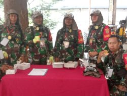 Babinsa Koramil 418-07/Sukarami Bersama Anggota Kodim 0418/Palembang Mengikuti Pelatihan Pencegahan Karhutla