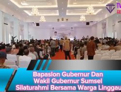 Bapaslon Gubernur Dan Wakil Gubernur Sumsel Silaturahmi Bersama Warga Linggau