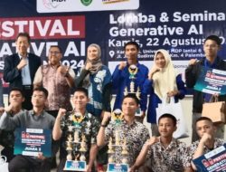 SMA Negeri 6 Palembang Raih Juara 1 di Festival Generative AI Sumatera Selatan 2024