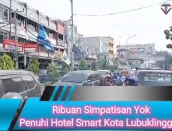 Ribuan Simpatisan Yok Penuhi Hotel Smart Kota Lubuklinggau