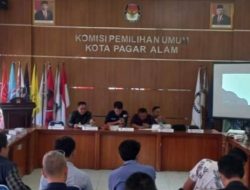 KPU Pagar Alam Gelar Debat Kandidat Calon Walikota dan Calon Wakil Walikota