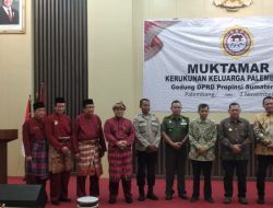 Muktamar KKP Ke VI Resmi Di Buka,   Ini Harapan Sultan Palembang