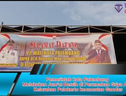 Pemerintah kota Palembang Melakukan Jum’at Bersih di Perumahan Griya Asri Kelurahan Pulokerto kecamatan Gandus