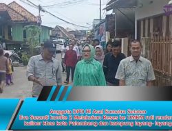 Anggota DPD RI Asal Sumatra Selatan Eva Susanti komite 2 Melakukan Reses ke UMKM Roti Rendang Kuliner Khas Kota Palembang dan kampung Layang- layang