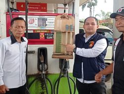 Sidak SPBU , Ini Kanit Pidsus Polres Pagar Alam IPDA Muhammad Riduan, SH ,MH.