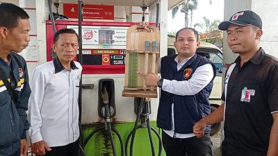 Sidak SPBU , Ini Kanit Pidsus Polres Pagar Alam IPDA Muhammad Riduan, SH ,MH.