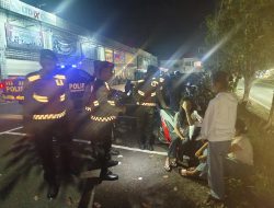 Patroli Blue Light Polres Bangka, Cegah Kejahatan di Tengah Malam