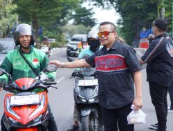Peduli Sesama, HDCI Palembang Borong Makanan UMKM untuk Dibagikan Gratis