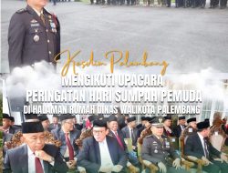 Kasdim 0418/Palembang Letkol Inf Dery Hadiri Upacara Peringatan Hari Sumpah Pemuda ke-97
