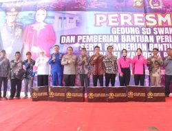 Kapolda Sumsel Resmikan Gedung Baru SD Swakarya Banyuasin, Wujud Kepedulian Polri untuk Pendidikan Pesisir