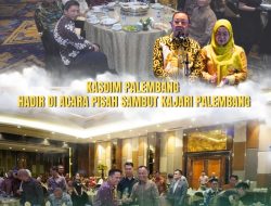 Kasdim 0418/Palembang Hadiri Acara Pisah Sambut Kajari di Hotel Arista