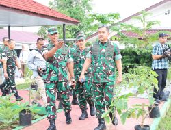 Dandim Palembang Dampingi Kasad Kunjungi Taman Aspirasi Kodam II/Sriwijaya