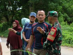 Kasdim Palembang Tinjau Lokasi untuk Dukung Percepatan Pembangunan Koperasi Merah Putih
