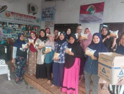 KKMP Sukajaya dan Forum Ketua RT RW Indonesia, Kembali Bagikan 1.500 paket Sembako Gratis