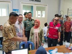 Dandim 0418/Palembang Hadiri Hari Bakti PU ke-80 di Kantor PUPR Kota Palembang